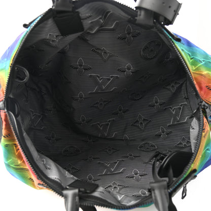 Louis Vuitton Monogram 2054 3D Reversible Keepall Bandouliere 50 Multicolor 9 of 16