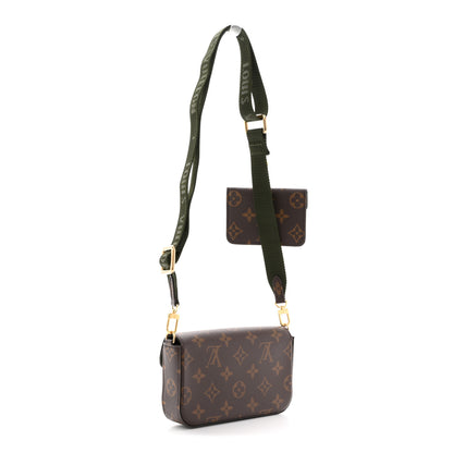 Louis Vuitton Monogram Felicie Strap & Go Kaki 3 of 10
