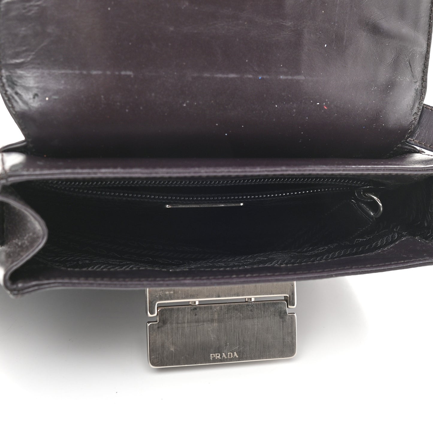 Soft Calfskin Flap Crossbody Bag Black