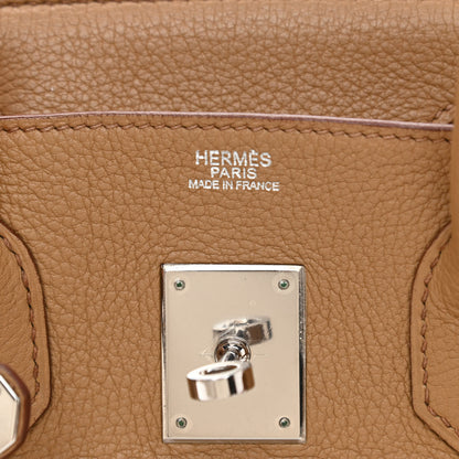 Hermes Togo Birkin 30 Camel Tabac 6 of 12