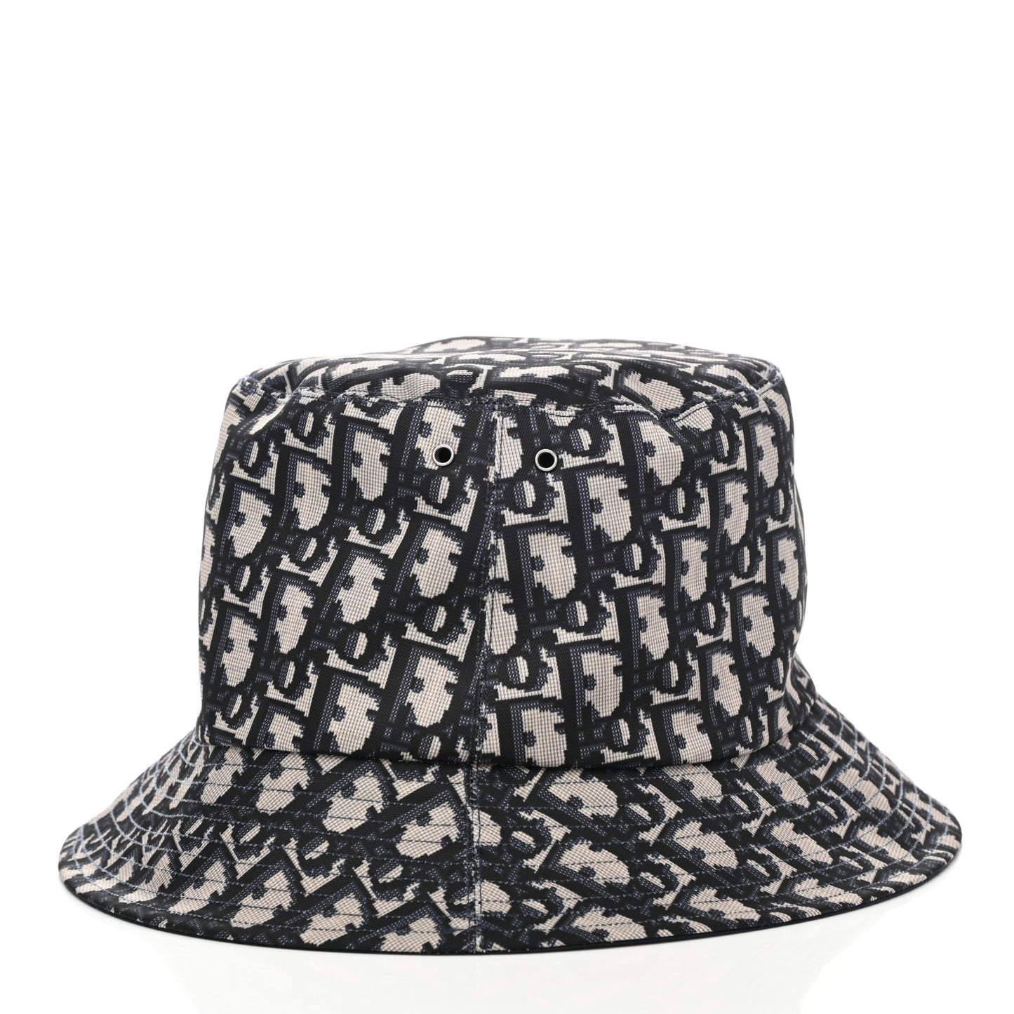 Polyester Cotton Oblique Teddy-D Brim Bucket Hat 58