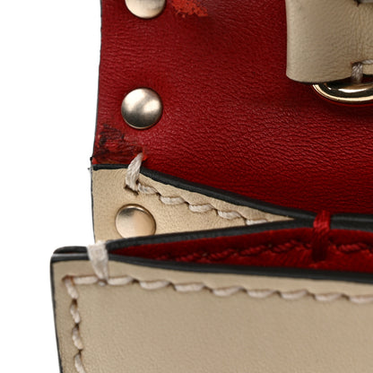 Valentino Garavani Nappa Rockstud Wristlet Clutch White 9 of 9