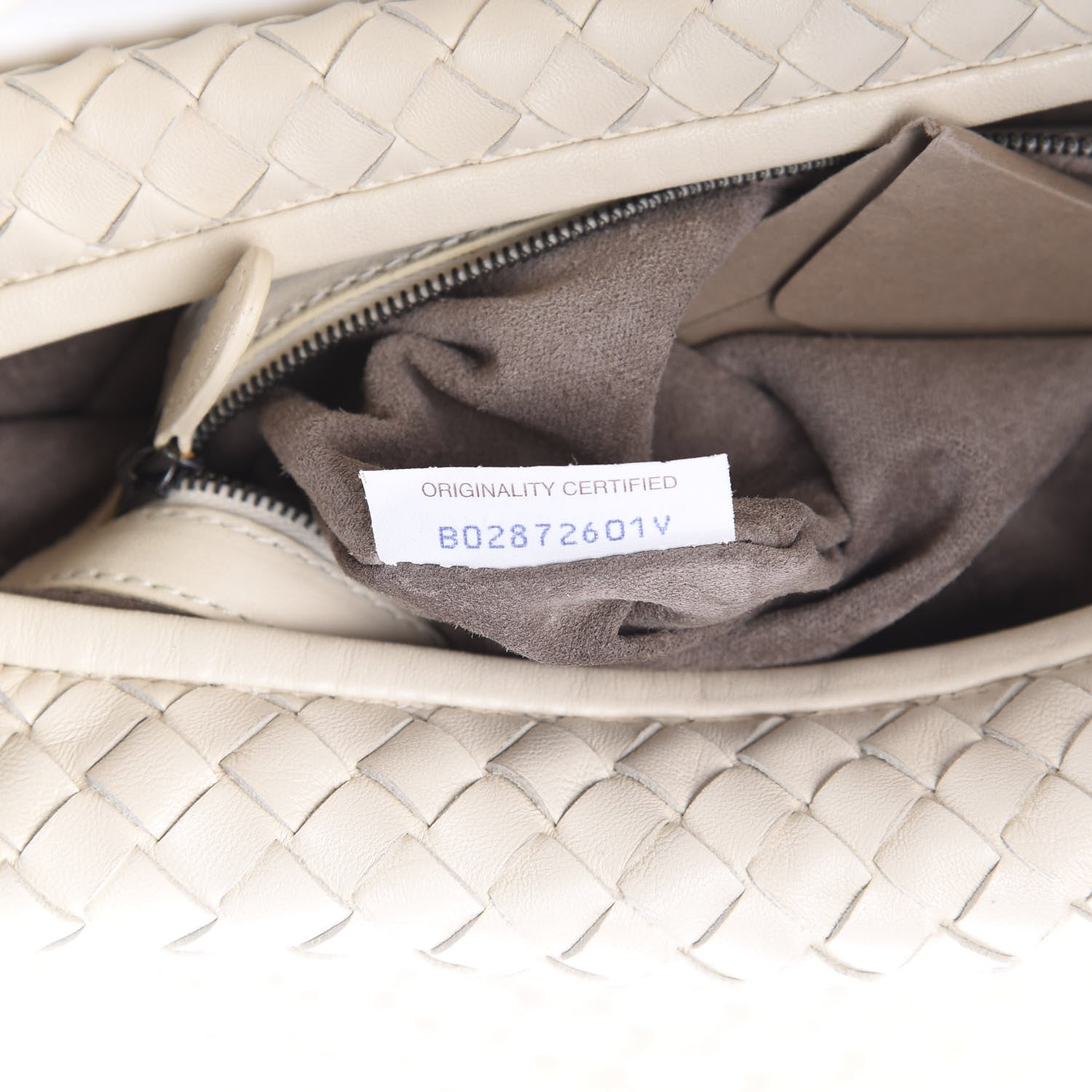 Bottega Veneta Nappa Intrecciato Large Veneta Hobo Cream 7 of 11