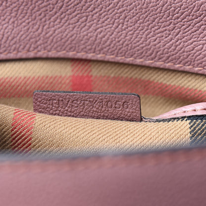 Burberry Soft Grain Calfskin Small Buckle Tote Dusty Pink 10 of 13