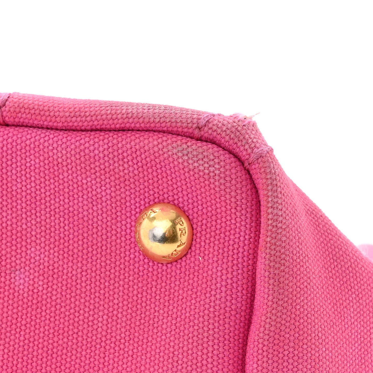 Denim Small Canapa Logo Tote Peonia