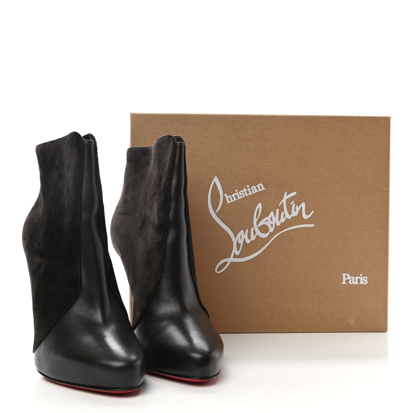Suede Calfskin Gaetanina 100 Booties 41 Black
