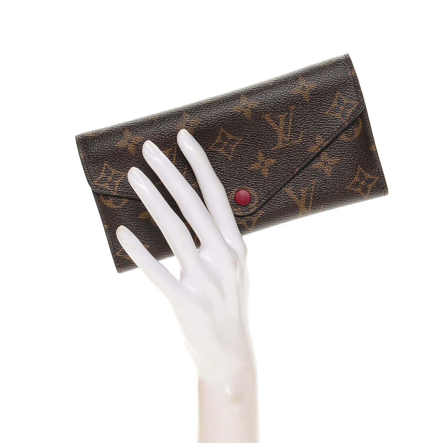 Louis Vuitton Monogram Josephine Wallet Fuchsia 2 of 7