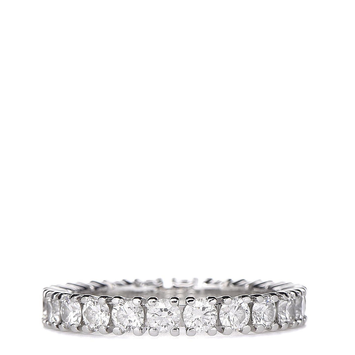 Platinum Diamond 1.52ct Eternity Ring 52 6