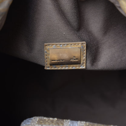 Fendi Nappa Nuvolata Bimetal Spy Oro Argento 6 of 13