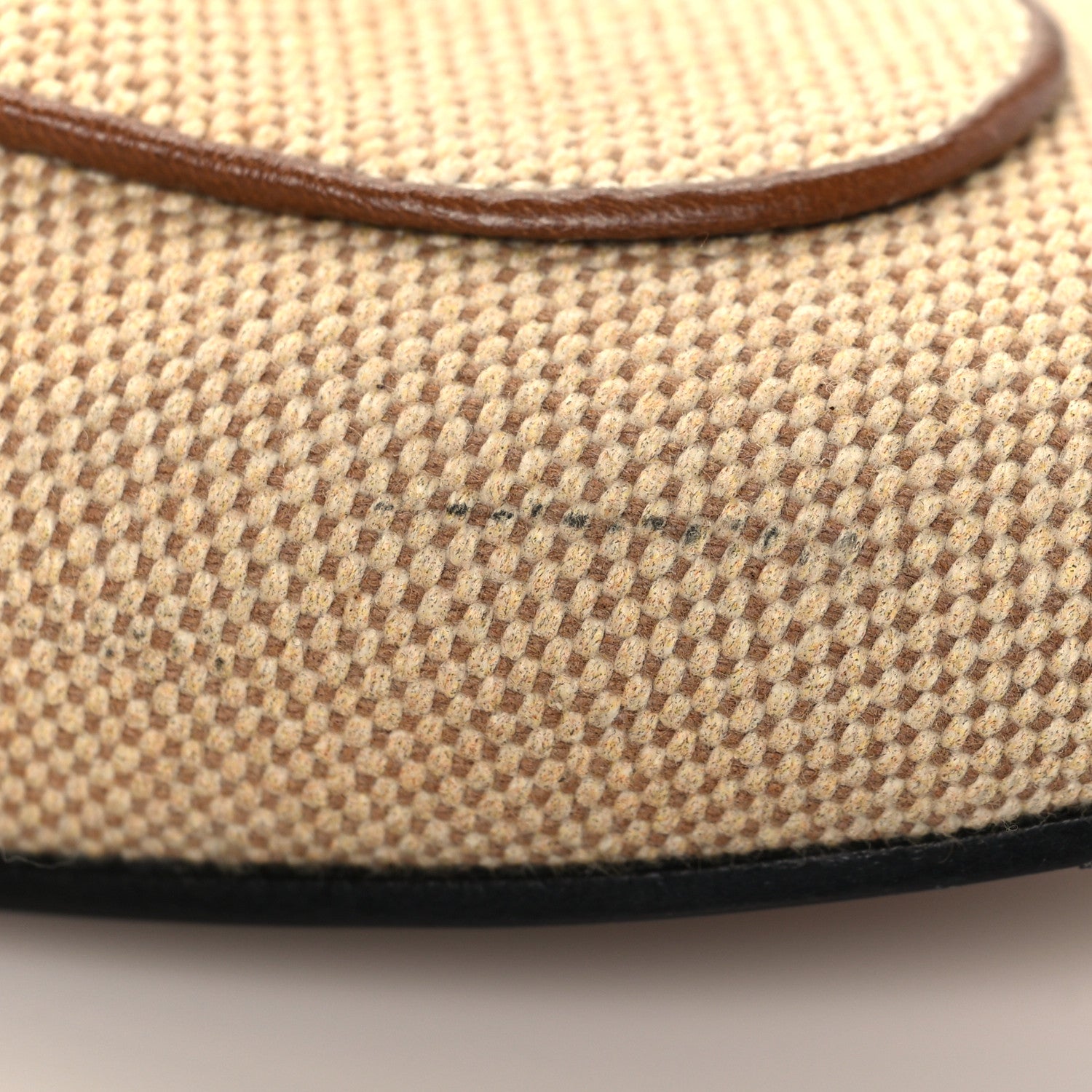 Gucci Canvas Vintage Charlotte Web Princetown Slippers 37 Sand Cuir 11 of 13