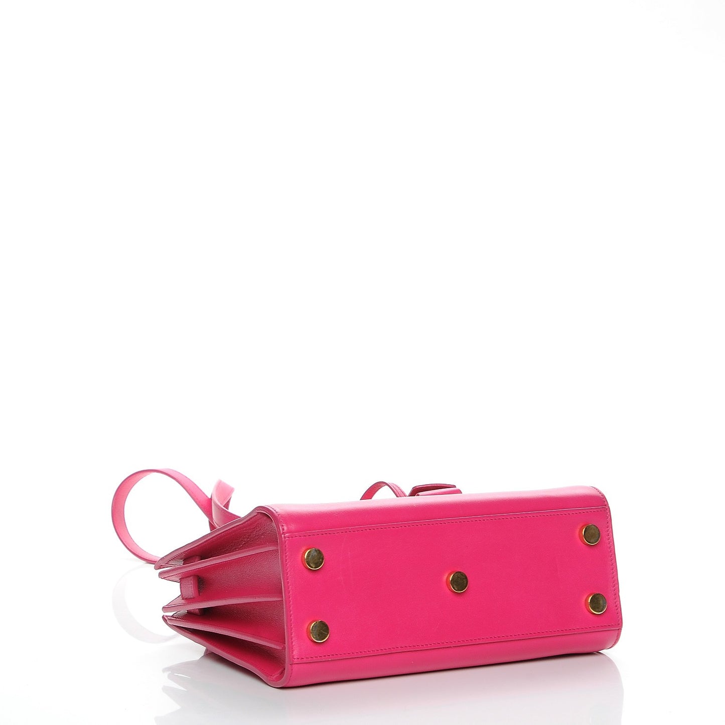 Calfskin Nano Sac De Jour Lipstick Fuchsia