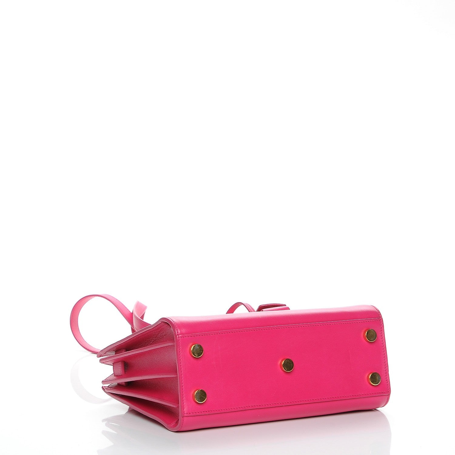 Saint Laurent Calfskin Nano Sac De Jour Lipstick Fuchsia 4 of 6