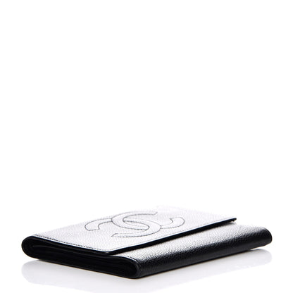Chanel Caviar Timeless CC Wallet Black 4 of 9