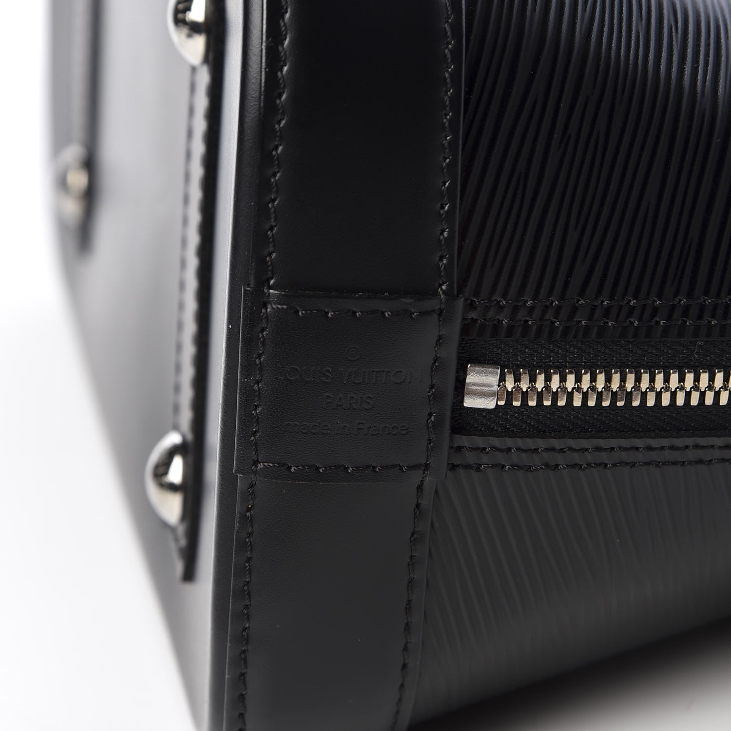 Louis Vuitton Epi Alma PM Black 7 of 8
