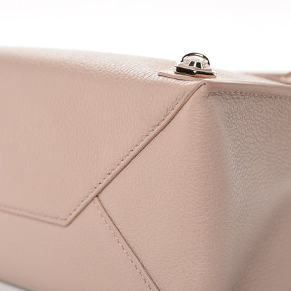 Balenciaga Grained Calfskin Gold Metallic Edge Hardware Papier Mini A4 Bois de Rose 10 of 10