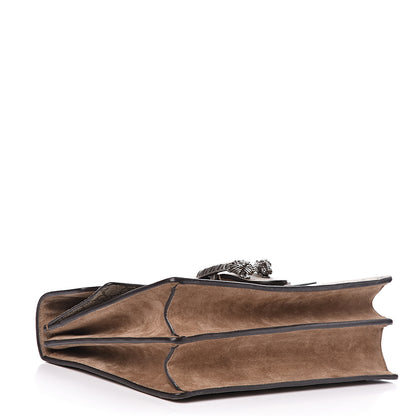 Gucci GG Supreme Monogram Medium Dionysus Shoulder Bag Taupe 4 of 11