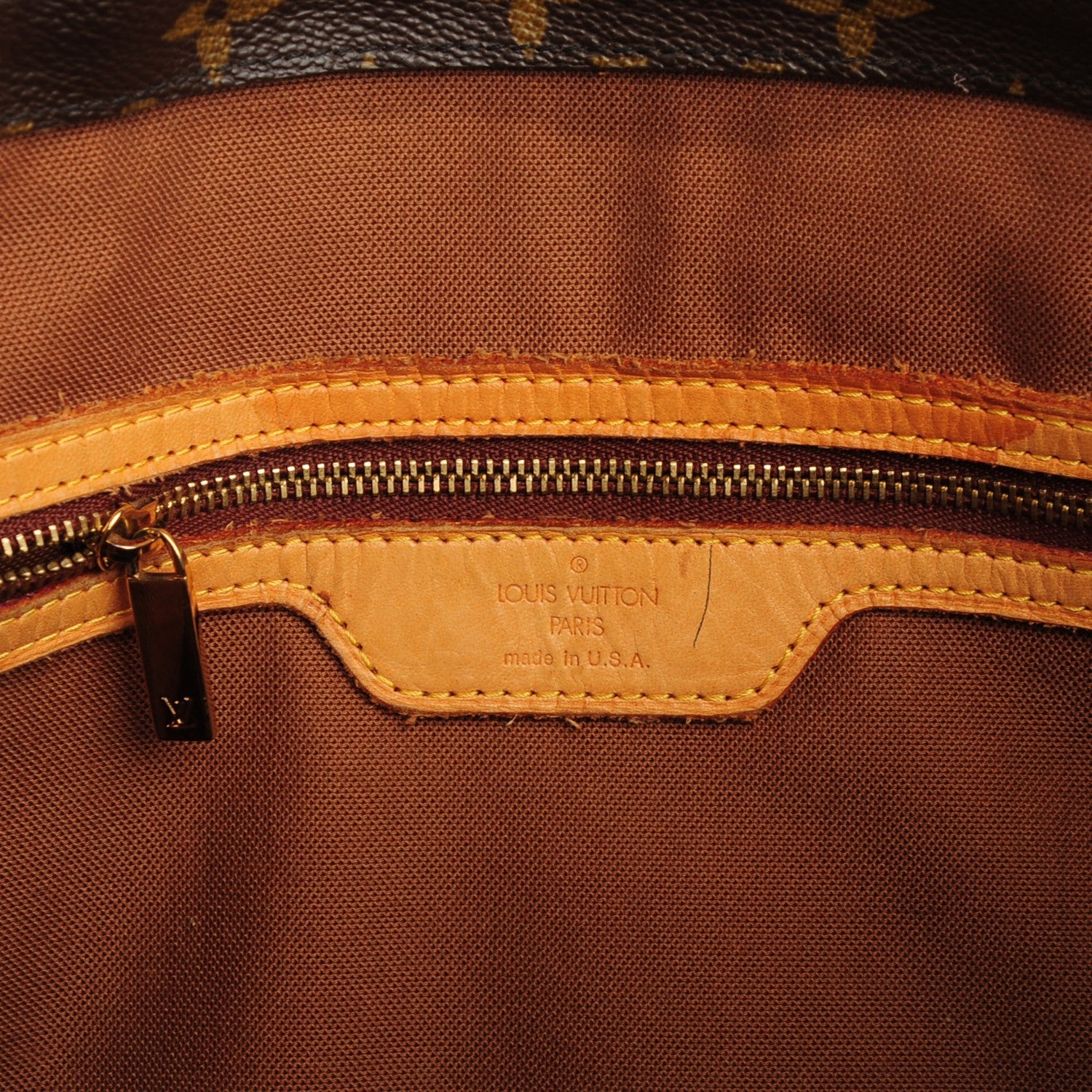 Louis Vuitton Monogram Cabas Mezzo 11 of 12