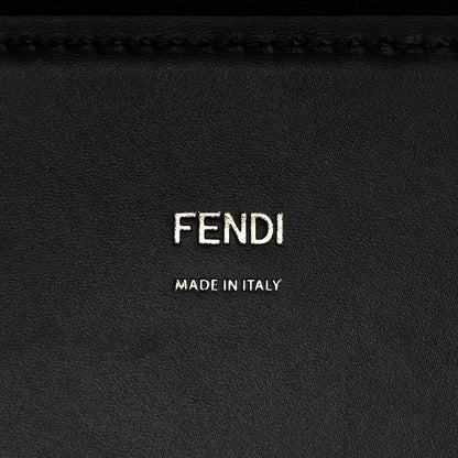 Fendi Vitello King Plexiglass Medium Fendi Sunshine Shopper Tote Black 6 of 9
