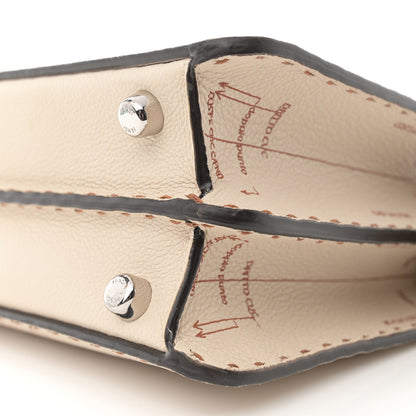 Fendi Cuoio Romano Selleria Small Peekaboo I SEE U Satchel Latte 10 of 12