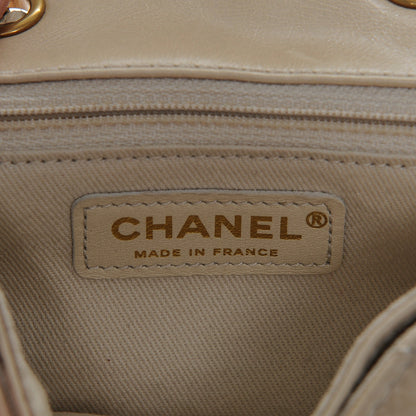 Chanel Aged Calfskin Small Bubble CC Flap Beige 6 of 7