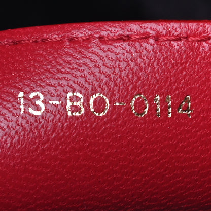 Christian Dior Lambskin Cannage Large Lady Dior Red 6 of 8