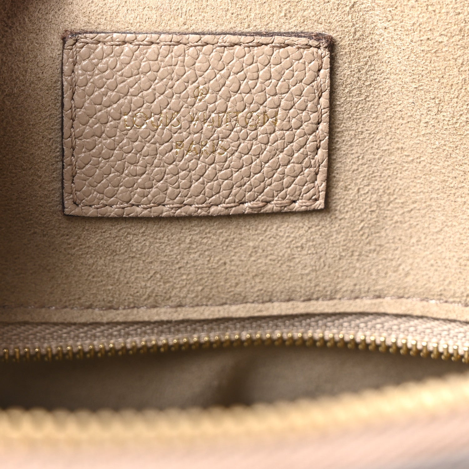 Louis Vuitton Empreinte Monogram Giant Speedy Bandouliere 25 Tourterelle 6 of 9