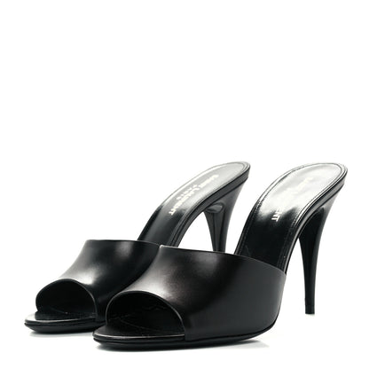 Saint Laurent Lambskin Sexy 95mm Pumps 38 Black 3 of 10