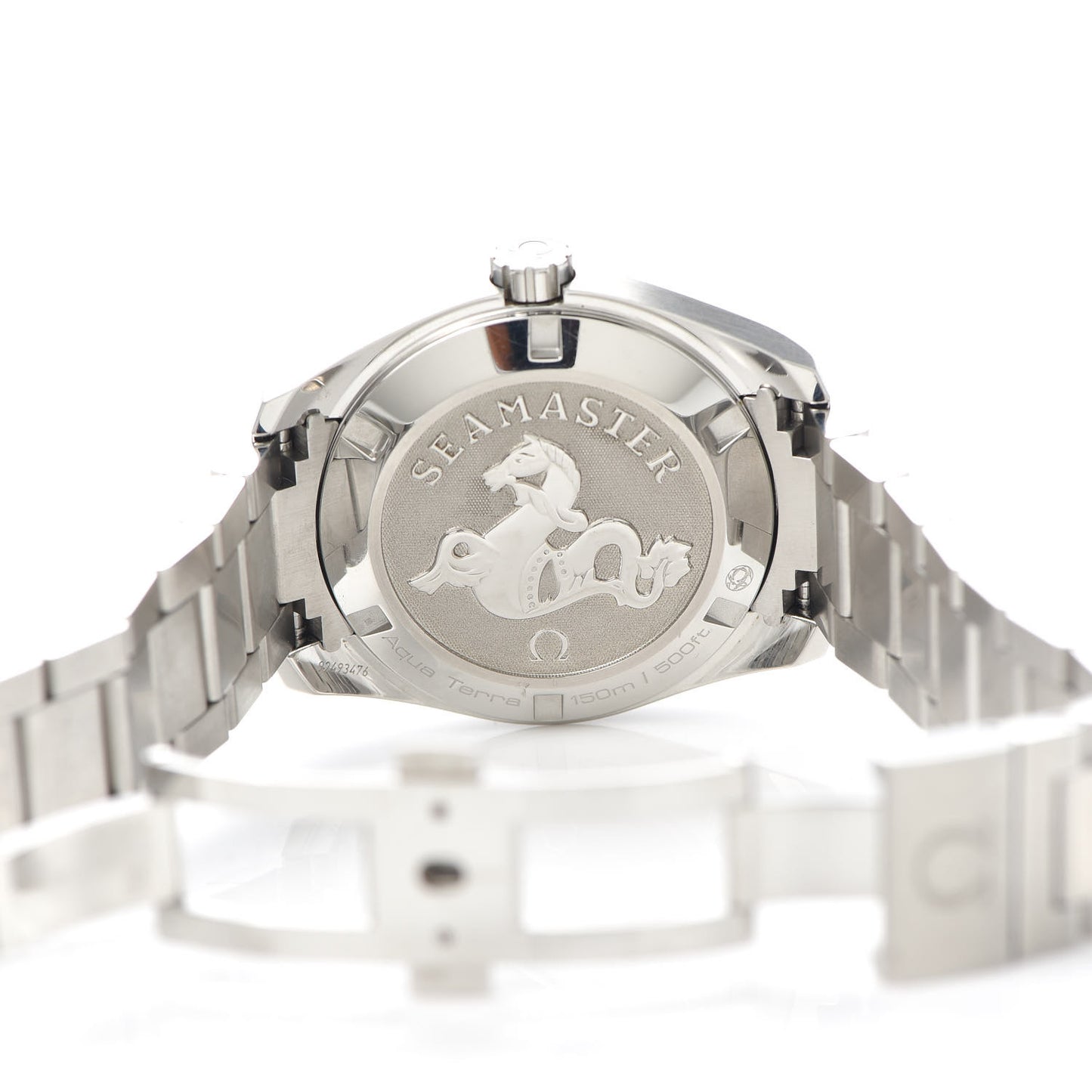 Stainless Steel 38mm Seamaster Aqua Terra 150M Quartz Watch Grey 231.10.39.60.06.001