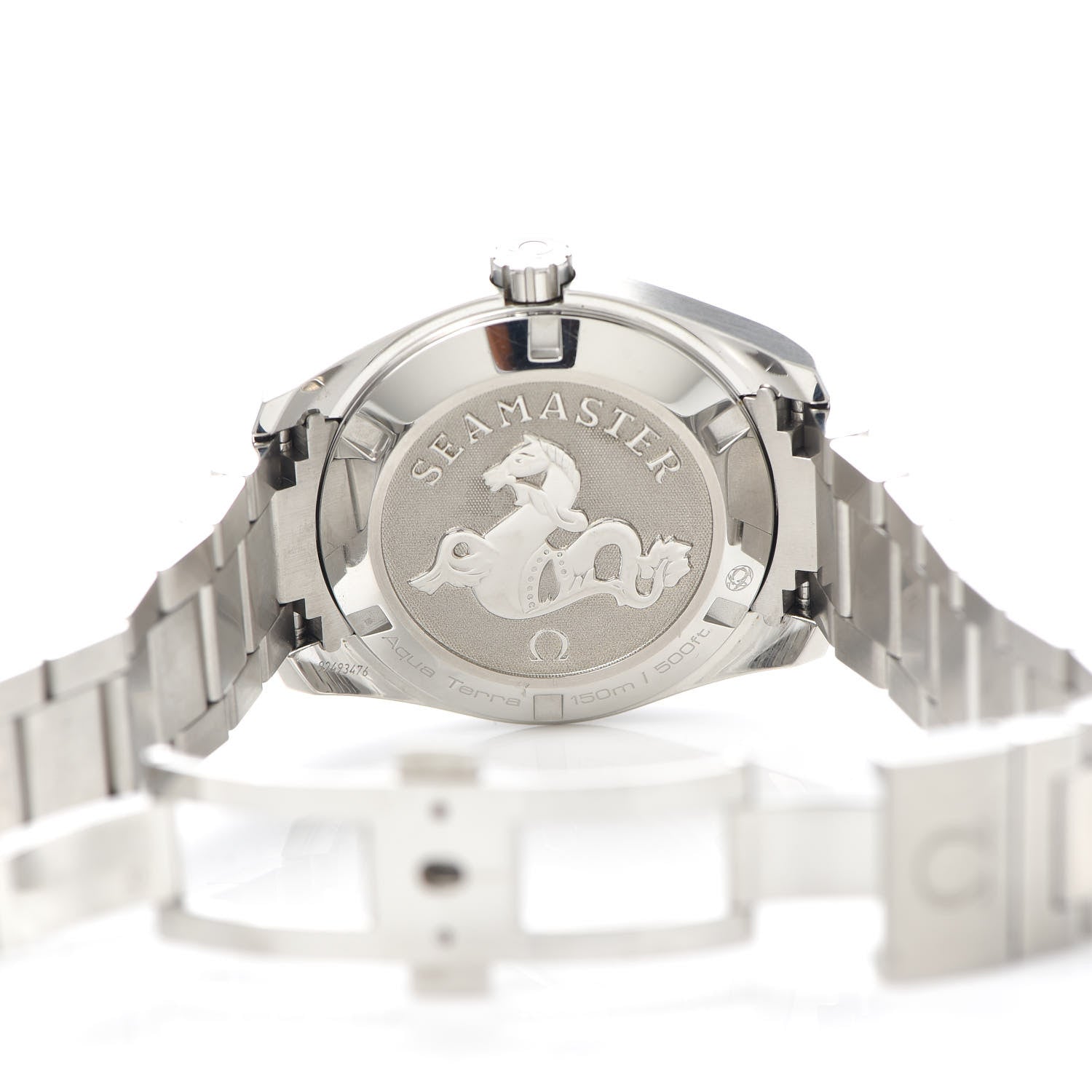 Omega Stainless Steel 38mm Seamaster Aqua Terra 150M Quartz Watch Grey 231.10.39.60.06.001 5 of 6