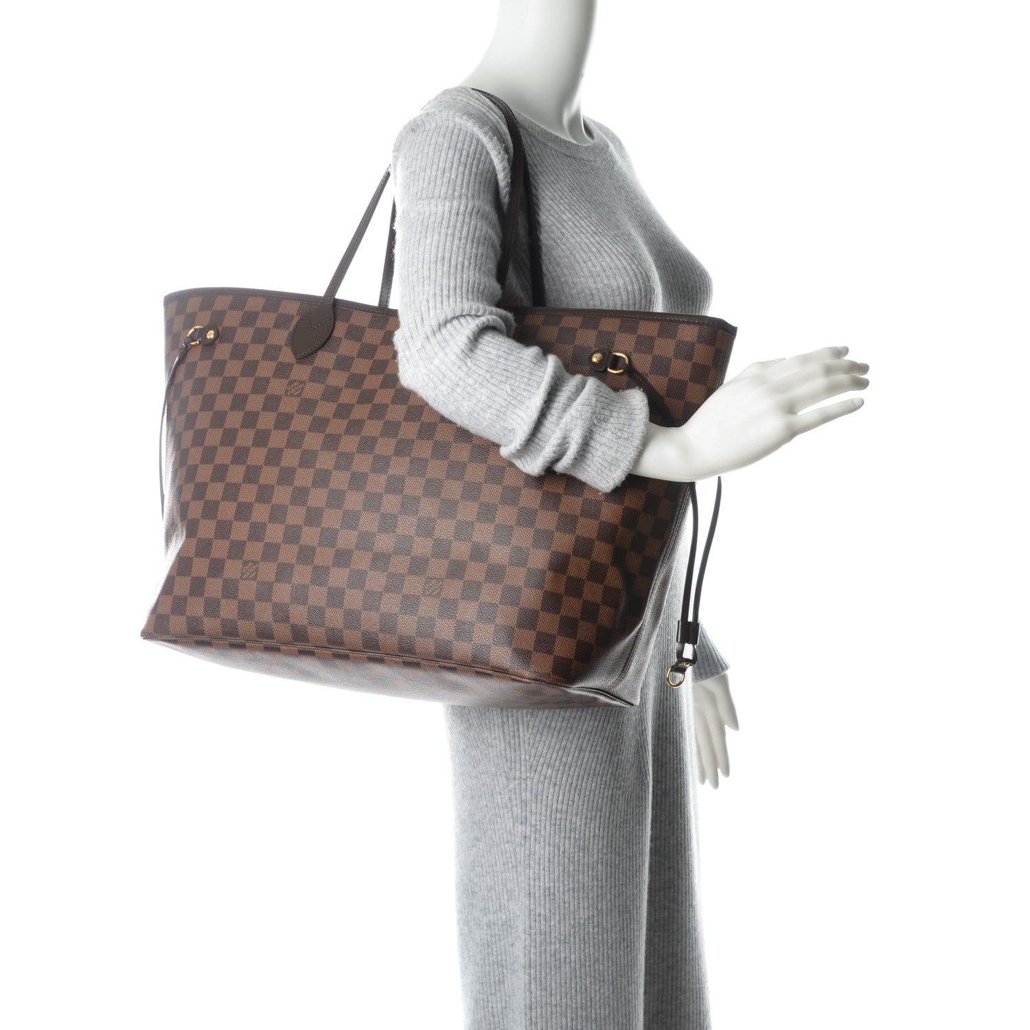 Louis Vuitton Damier Ebene Neverfull GM 2 of 9