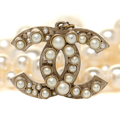 Chanel Pearl CC Double Strand Belt Gold 3 of 4