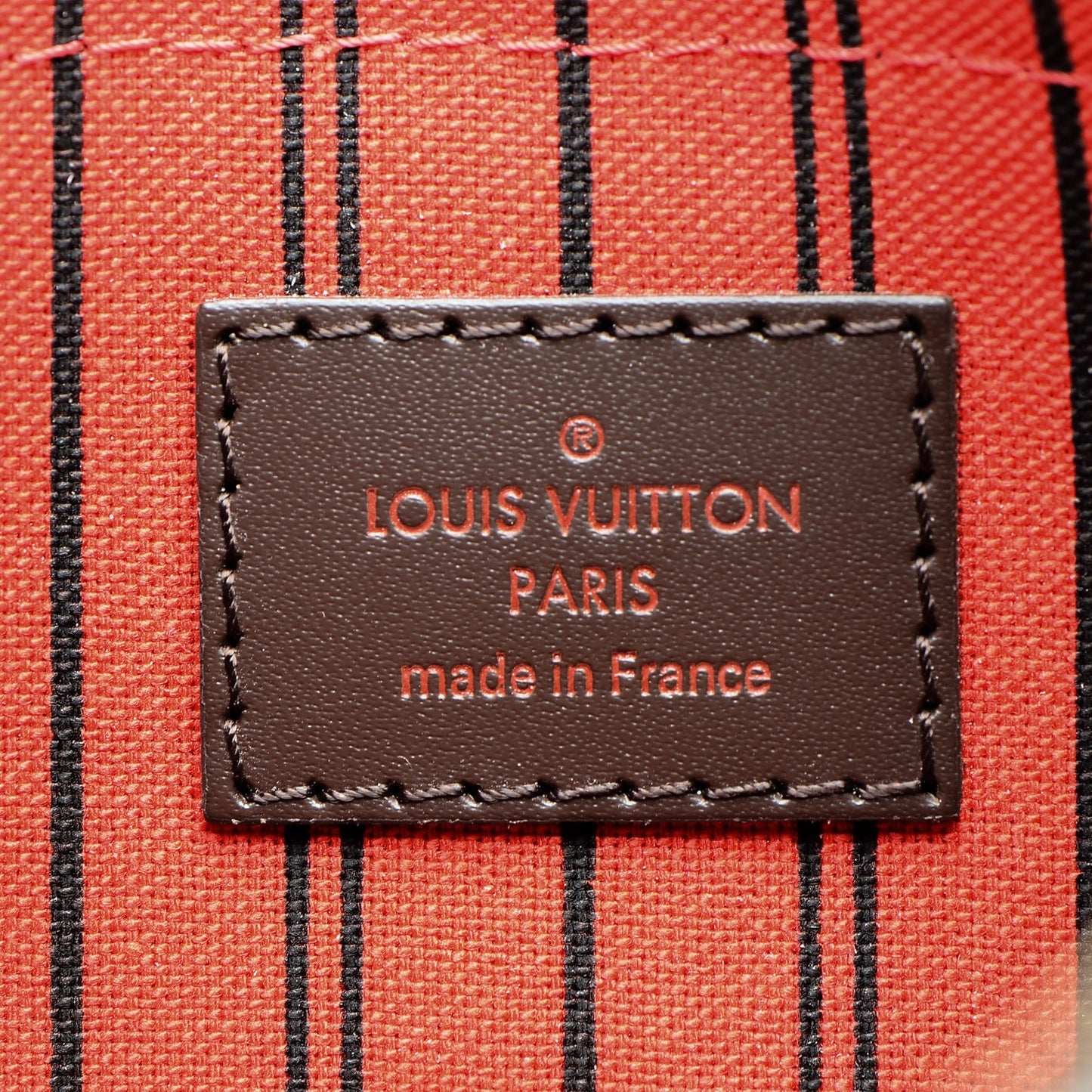 Damier Ebene Neverfull MM GM Pochette