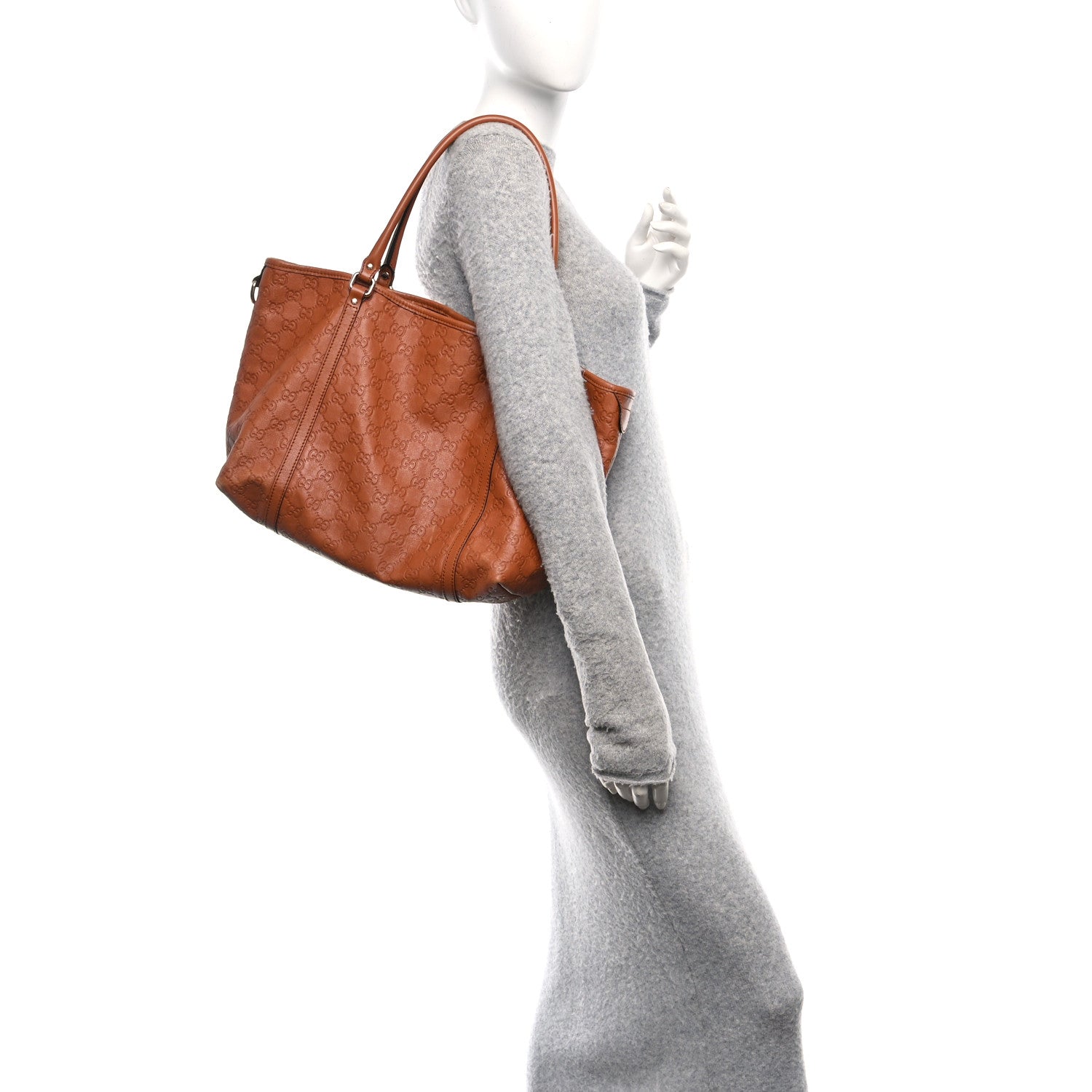 Gucci Guccissima Vitello Tender Medium Joy Tote Saffron 2 of 10