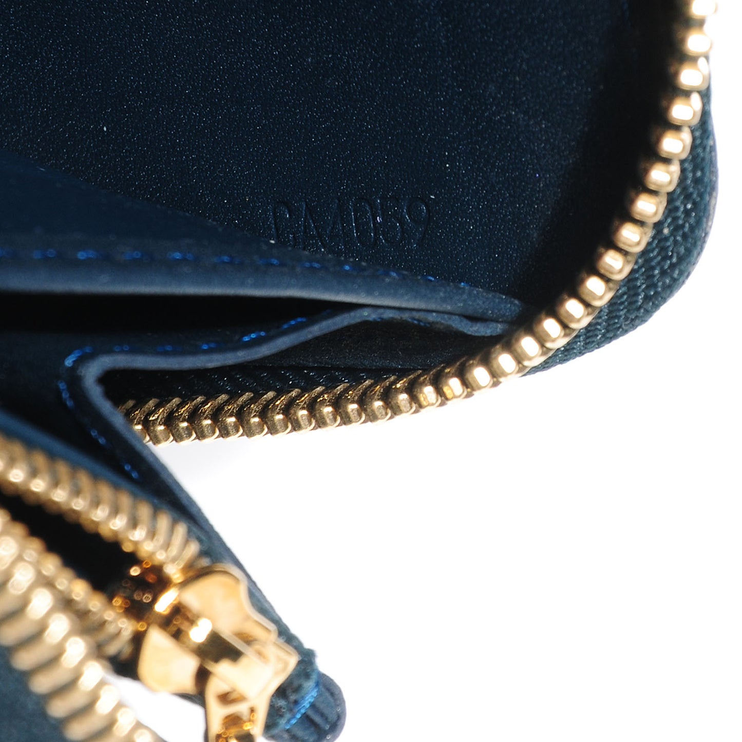 Vernis Zippy Wallet Blue Nuit
