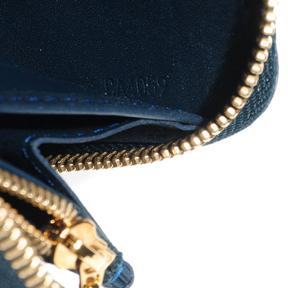 Louis Vuitton Vernis Zippy Wallet Blue Nuit 7 of 8