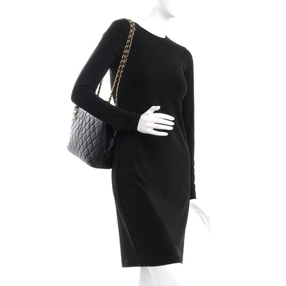 Chanel Lambskin Quilted Shoulder Bag Black 2 of 9