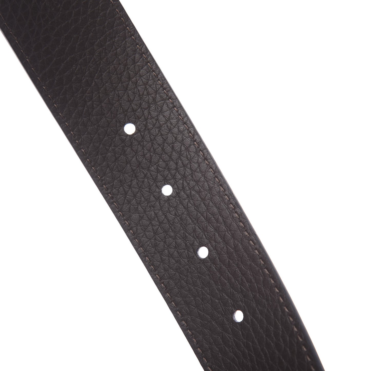 Taurillon Calfskin 30mm LV Initiales Reversible Belt 95 38 Black Navy