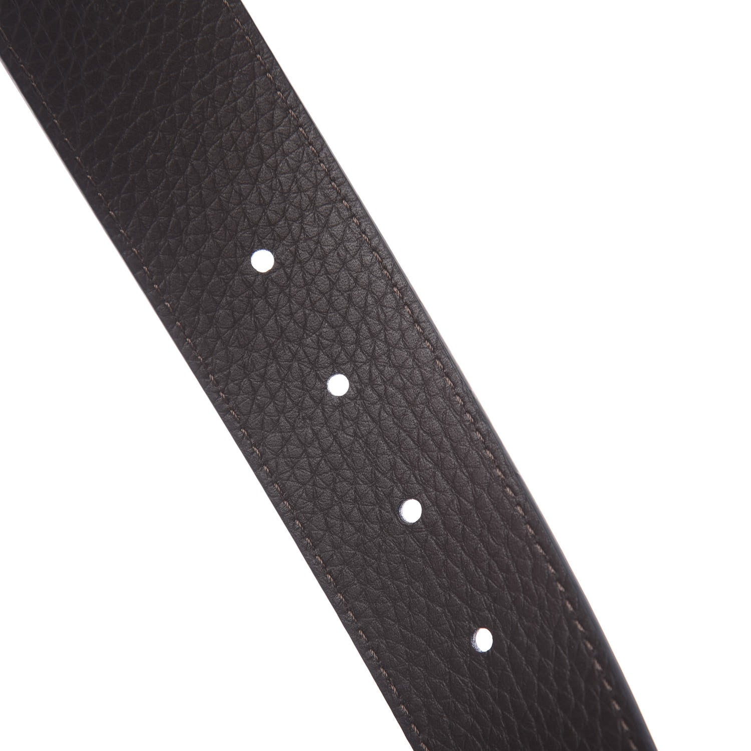 Louis Vuitton Taurillon Calfskin 30mm LV Initiales Reversible Belt 95 38 Black Navy 3 of 5