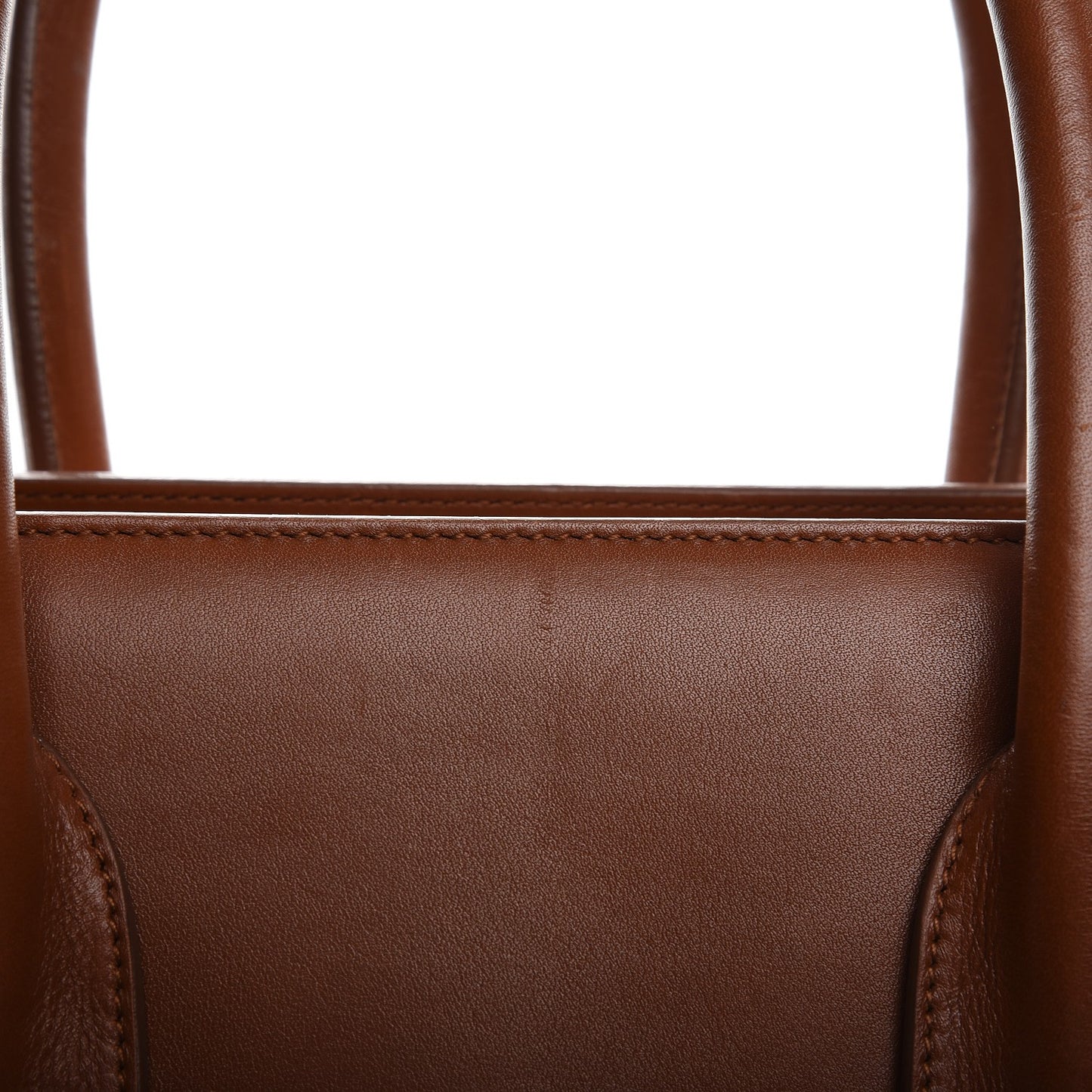 Calfskin Large Sac De Jour Carryall Cognac