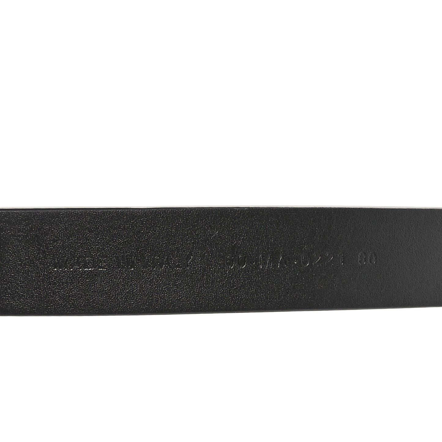 Calfskin Saddle Belt 80 32 Black