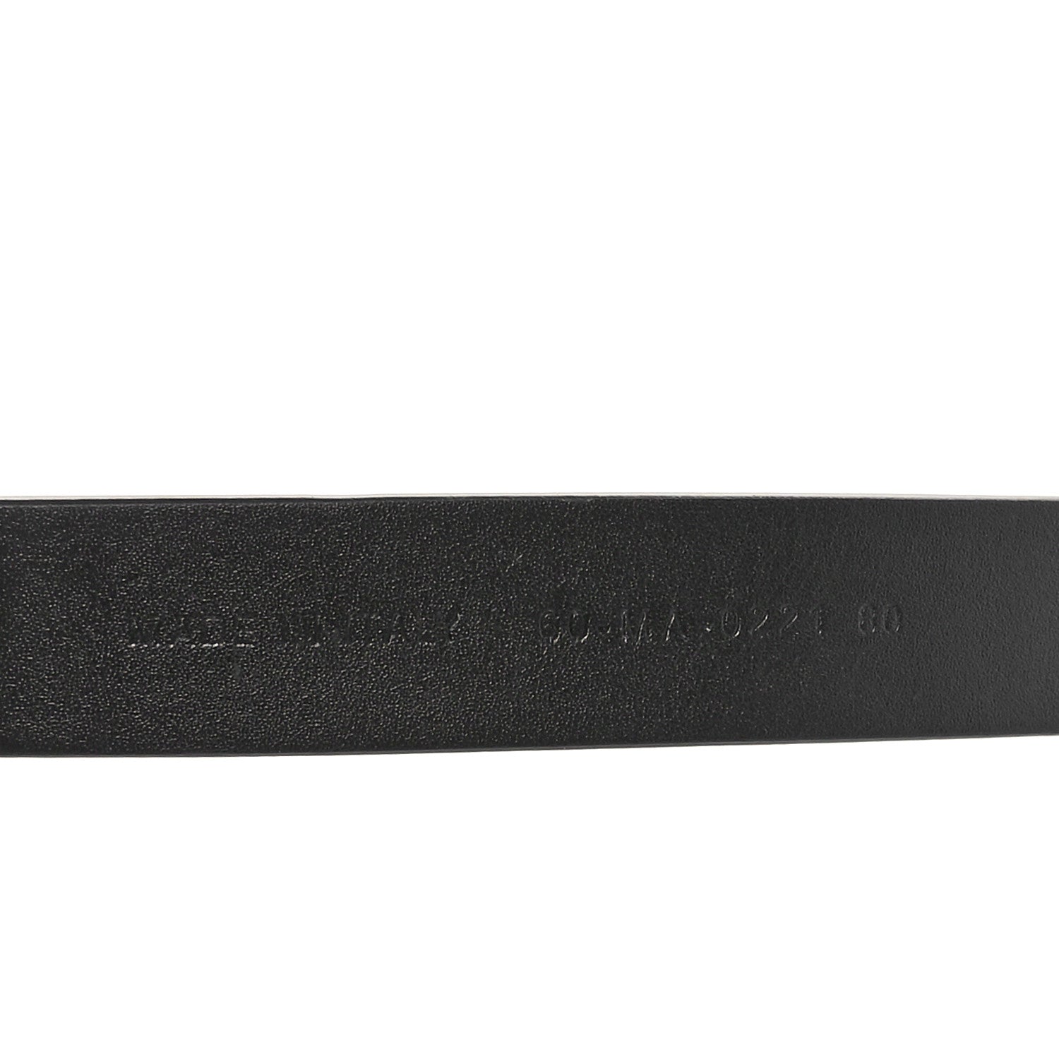 Christian Dior Calfskin Saddle Belt 80 32 Black 5 of 5