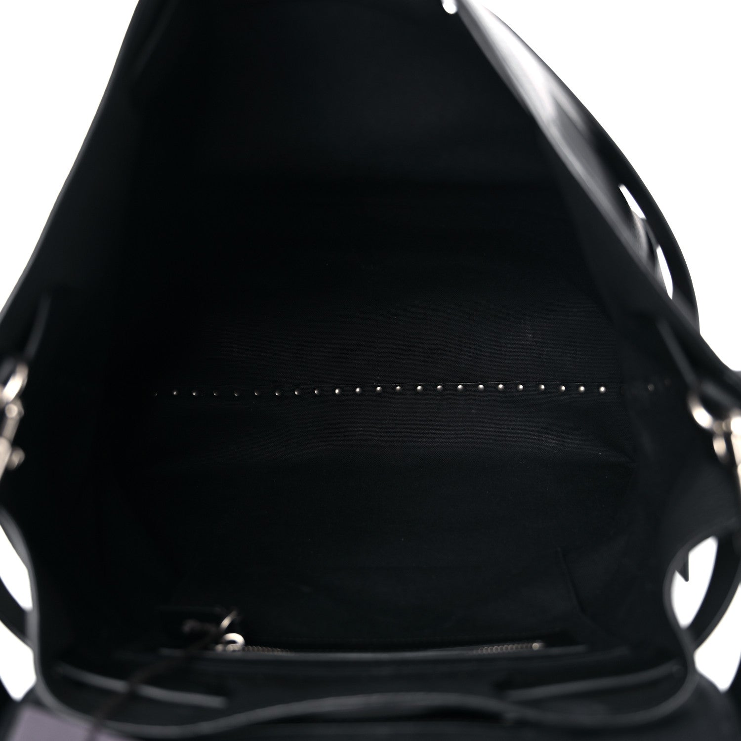 Valentino Garavani Grained Calfskin Rockstud Backpack Black 5 of 25
