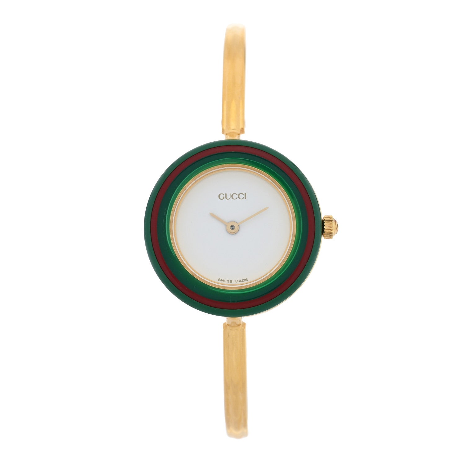 Gucci Stainless Steel 26mm Interchangeable Bezel Quartz Watch 1 of 5