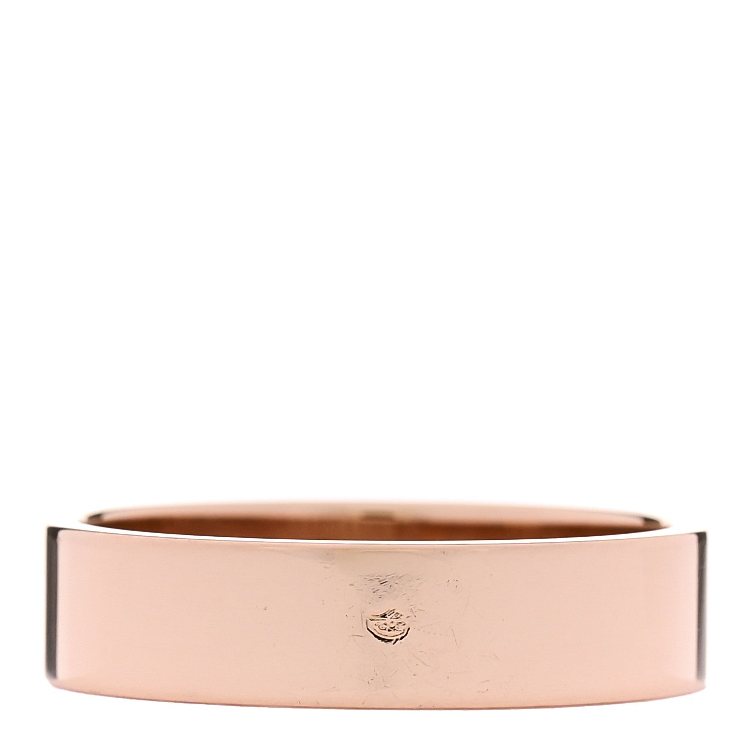 Hermes 18K Rose Gold PM Collier De Chien Ring 57 8 3 of 5