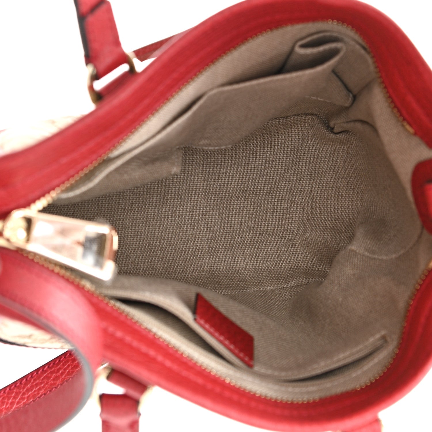 Gucci Monogram Small Bree Tote Red 5 of 10
