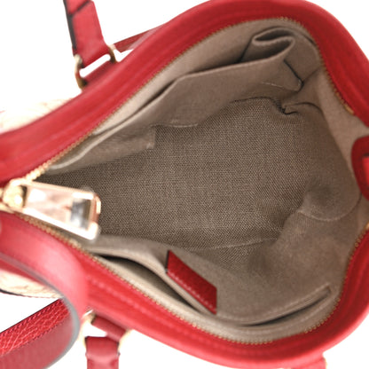 Gucci Monogram Small Bree Tote Red 5 of 10