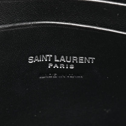 Saint Laurent Grain De Poudre Matelasse Monogram Mini Lou Camera Bag Marble Pink 6 of 11