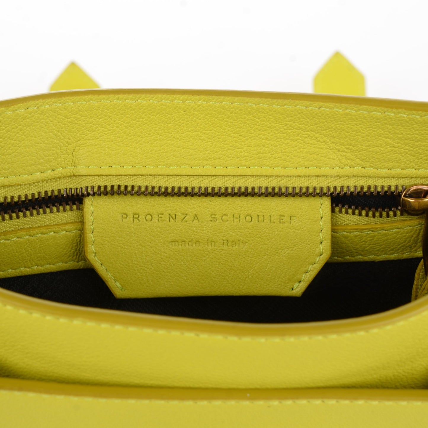 Lambskin PS1 Pouch Messenger Lemon