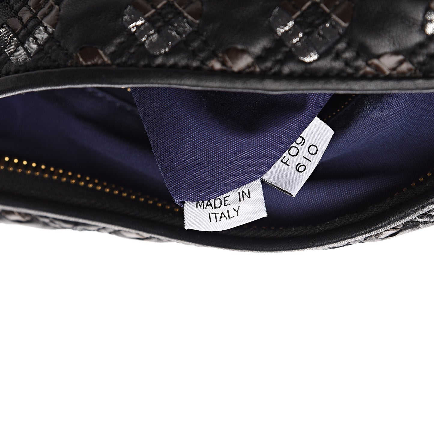 Calfskin Quilted Robert Jennifer Shoulder Bag Black Multicolor