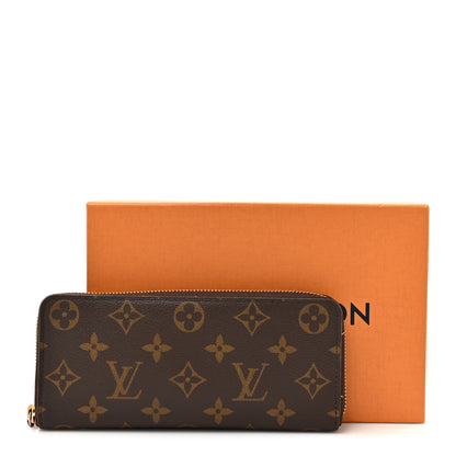 Louis Vuitton Monogram Clemence Wallet Fuchsia 10 of 10